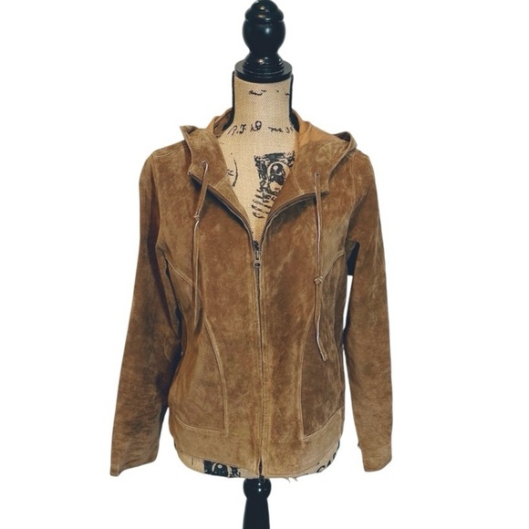 The Territory Ahead Genuine Suede Jacket Size Medium - Picture 1 of 6